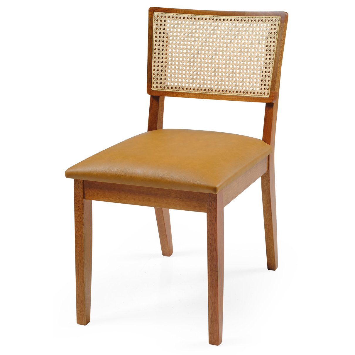 Cadeira de Jantar com Telinha Loli - Estilo Atemporal para sua Sala
