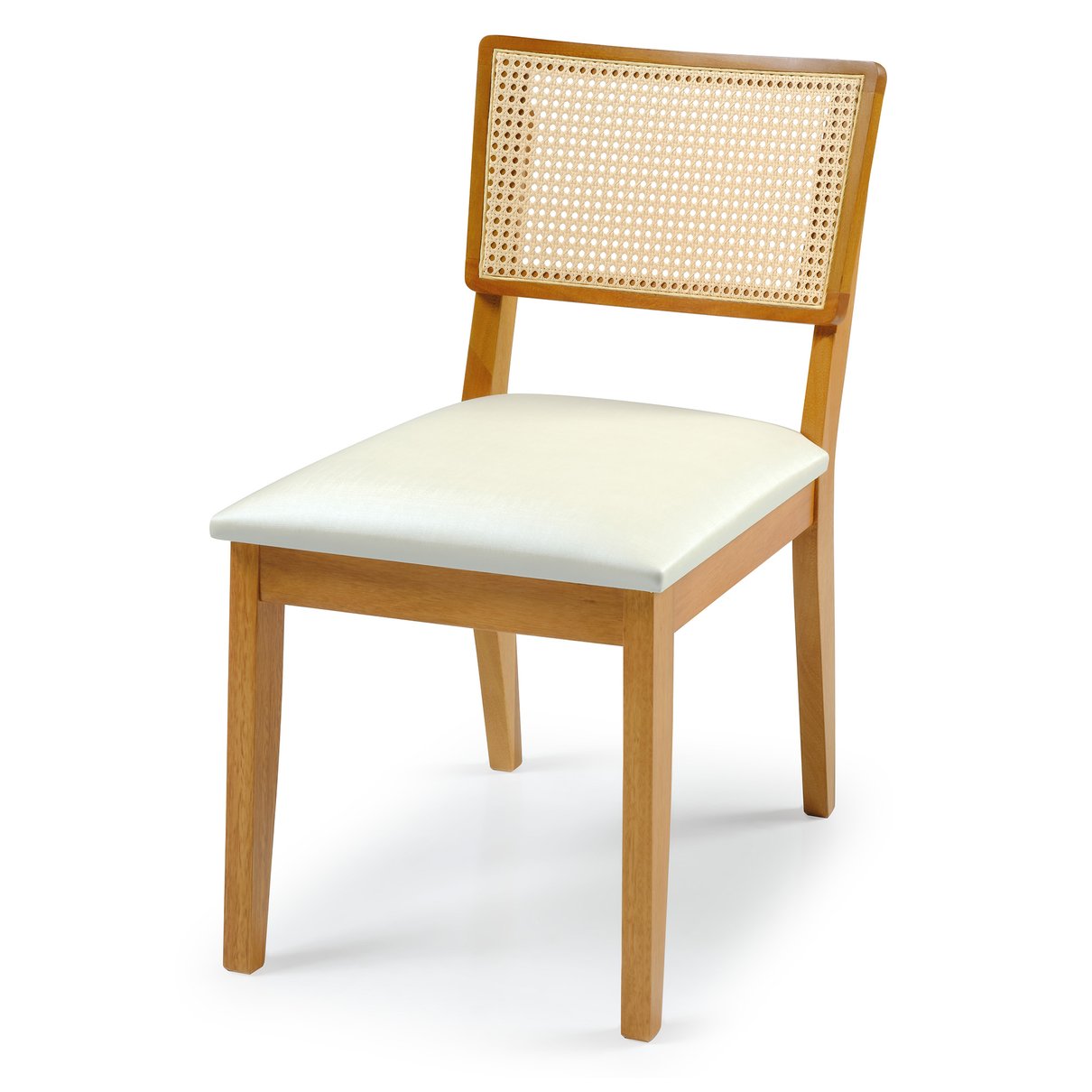 Cadeira de Jantar com Telinha Loli - Estilo Atemporal para sua Sala