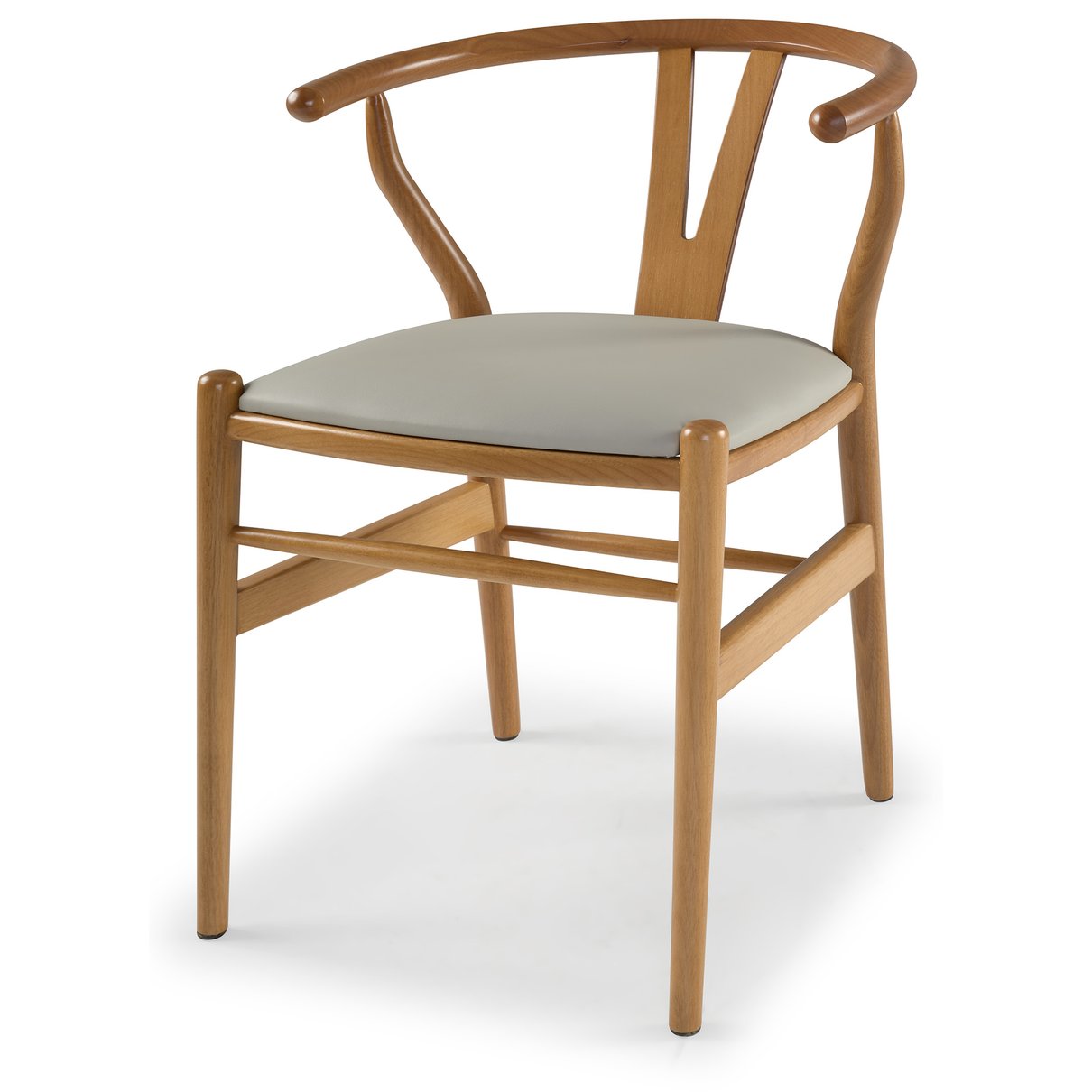 Cadeira Vintage de madeira Tauari com Tecido Easy Clean 7923M-496