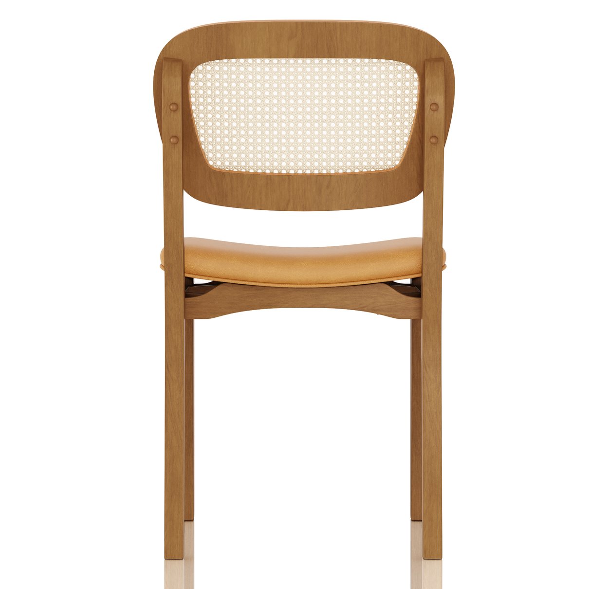 Cadeira Michela de Telinha — Perfeita para Sala de Jantar, Escritório ou Espaço Gourmet