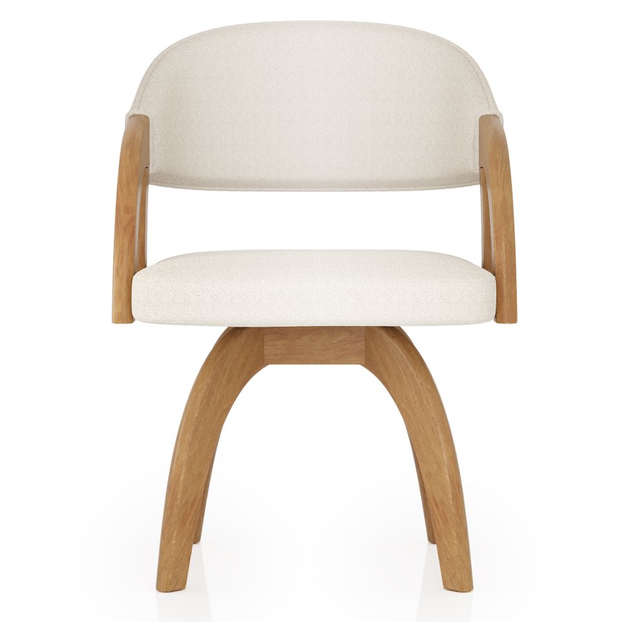 decoros 0077 fi cora giratoria amendoa boucle frente