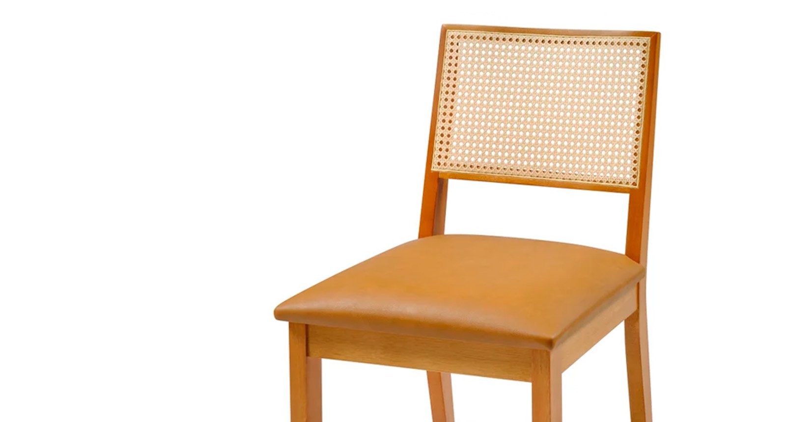 Cadeira de Telinha Alexandria em Madeira Maci&ccedil;a de Eucalipto 9126M-329