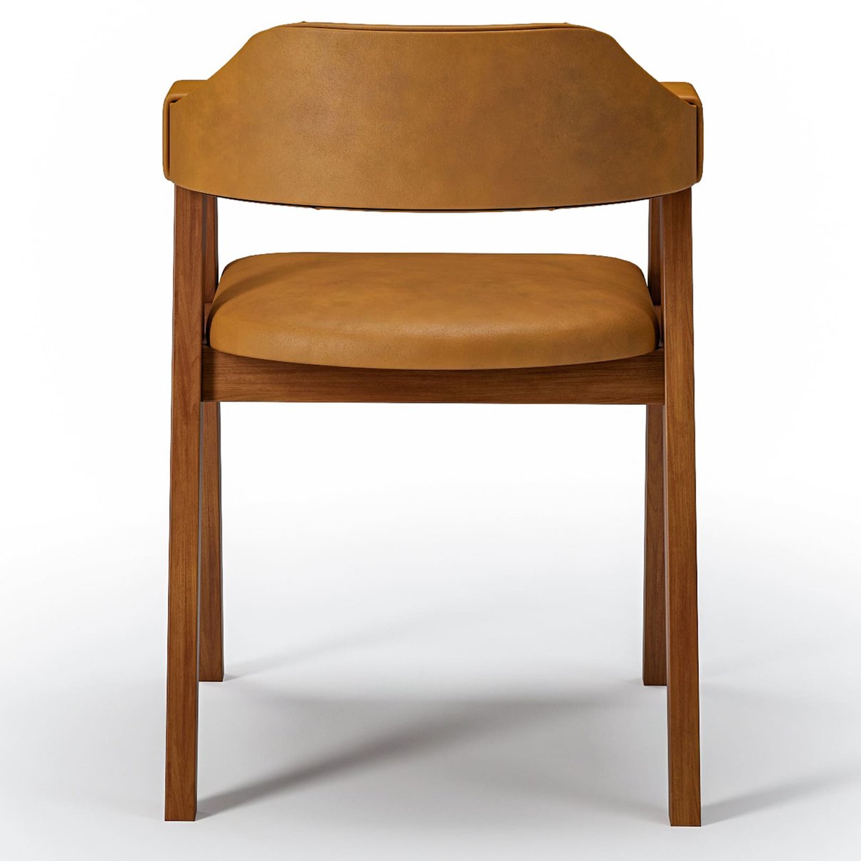 Cadeira Âmbar Madeira Maciça - Design Sofisticado