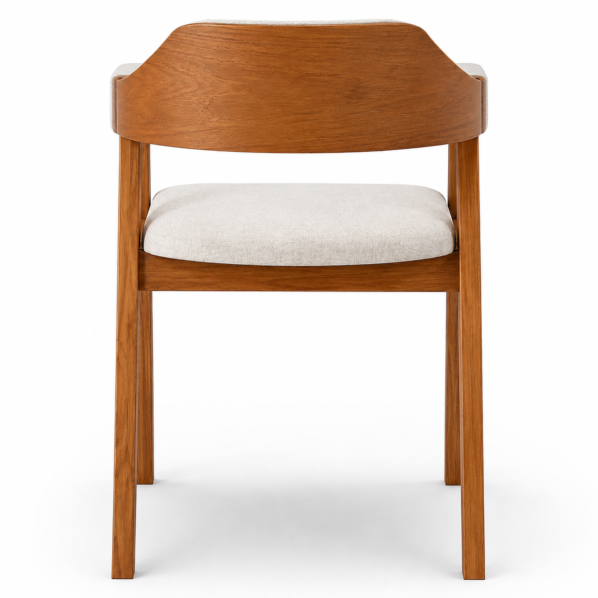 Cadeira Âmbar Madeira Maciça - Design Sofisticado